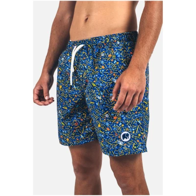 Trendsplant Herren vegan Badehose Dogtown Blau