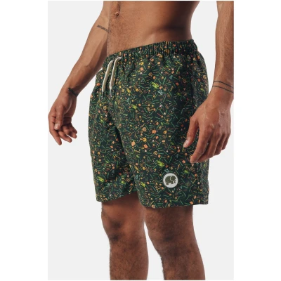 Trendsplant Herren vegan Badehose Dogtown Grün