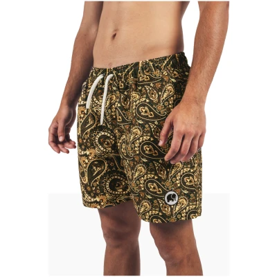 Trendsplant Herren vegan Badehose Forest Paisley