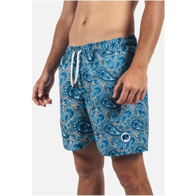 Trendsplant Herren vegan Badehose Mittelmeer Paisley