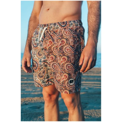 Trendsplant Herren vegan Badehose Ocean Paisley