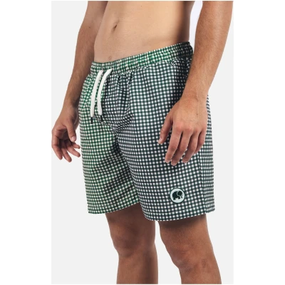 Trendsplant Herren vegan Badehose Picknick Grün