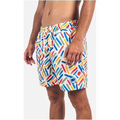 Trendsplant Herren vegan Badehose Strokes Mittelmeer