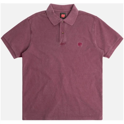 Trendsplant Herren vegan Poloshirt Zinfandel