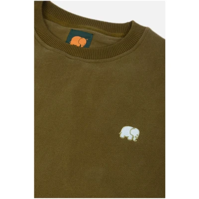 Trendsplant Herren vegan Pullover Tannengrün
