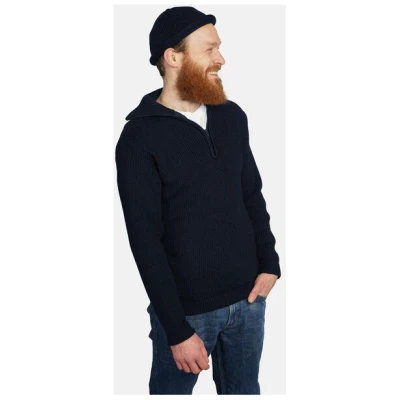 Troyer Hanseheld Merino GOTS Organic kbT Strickpullover Wolle