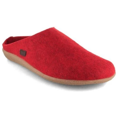 Tuffeln Hygge Filzpantoffeln nachhaltige Hausschuhe mit Wechselfußbett und rutschfester Gummisohle
