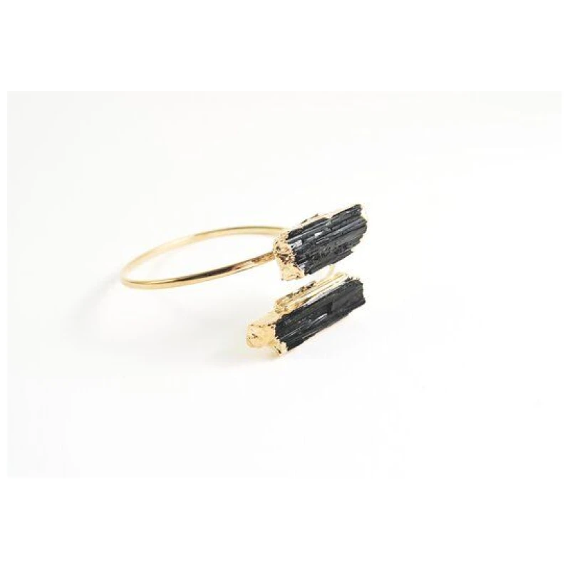 Turmalin Armreif von Crystal and Sage