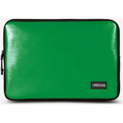 UNBEGUN Herren vegan Laptop-Hülle Grün