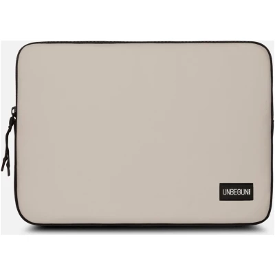 UNBEGUN Herren vegan Laptop Sleeve Grau