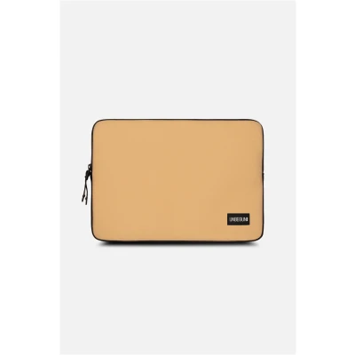 UNBEGUN Herren vegan Laptop Sleeve Sand Beige