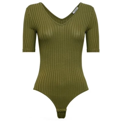 Underprotection Celine Body olivgrün aus TENCEL Lyocell Mix