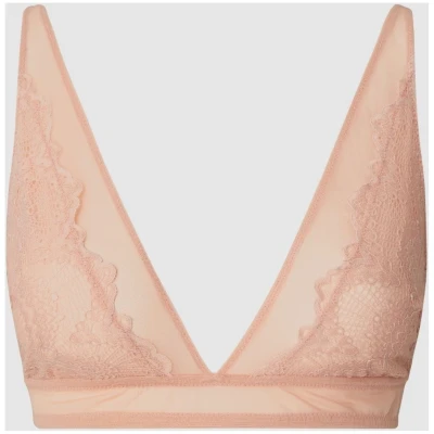 Understatement Damen vegan Bralette Plunge Hellrosa