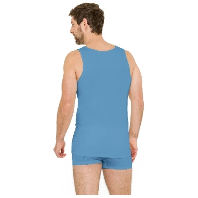 Unterhemd aus Bio-Baumwolle, saphir 4