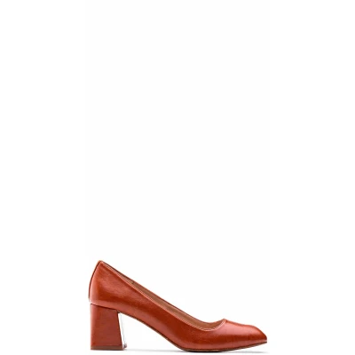 Urbanima Damen vegan Bistrot Pumps Braun