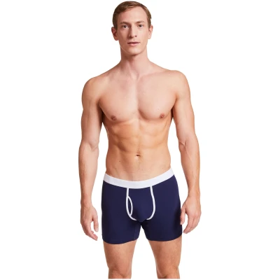 VATTER Herren vegan Boxershorts Claus Navy 3er-Pack