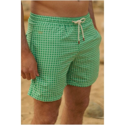 Vanilla Sand Herren vegan Badeshorts Offshore Grün