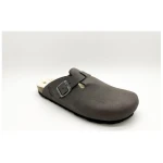 Vegane thies ® Eco Bio Warm Clogs aus rec. PET mit Kork-Tieffussbett
