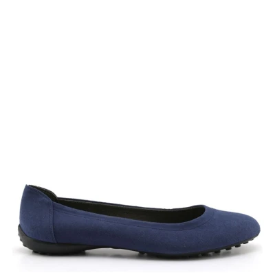Veganer Ballerina Mia Blu, Farbe: Blau, Schuhgröße: 35