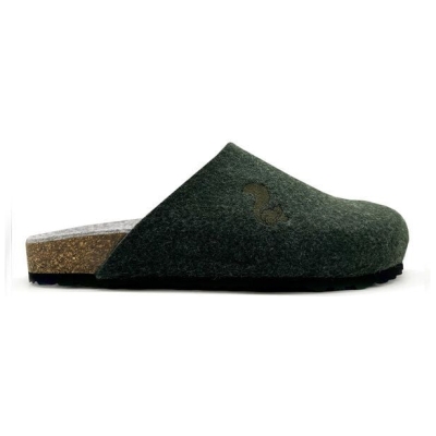 Veganer Bio Clog "thies ® PET" aus weichem Filz