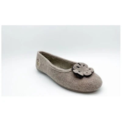 Veganer Hausschuh "thies ® Eco Ballerina" aus recycelten PES, fair produziert