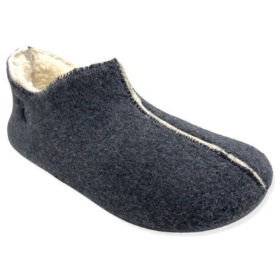 Veganer Hausschuh "thies ® Organic Slipper Boot ", aus Bio-Baumwolle, fair produziert