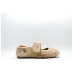 Veganer Hausschuh "thies ® Rec Fur Ballerina" aus ultraweichem, recyceltem Fell, fair produziert