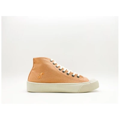 Veganer Sneaker "thies ® Natural Dye Cup Hi" aus Biobaumwolle