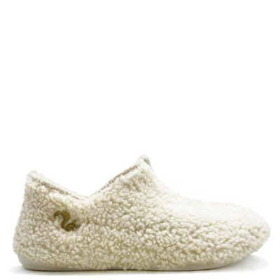 Veganer "thies ® Eco Teddy Slipper Boots" aus weicher, zertifizierter Biobaumwolle