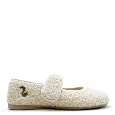 Veganer "thies ® Rec Teddy Ballerina" aus ultraweichem, recyceltem Fell