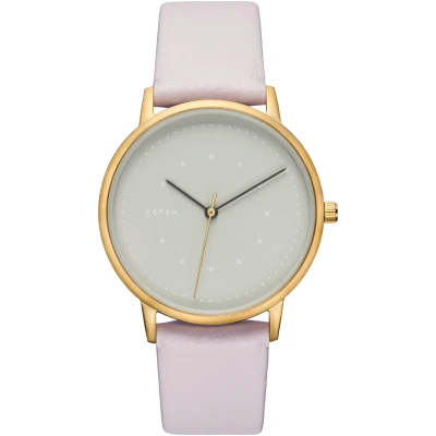 Votch Damen vegan Uhr Lyka Gold & Hellgrau Mit Grau