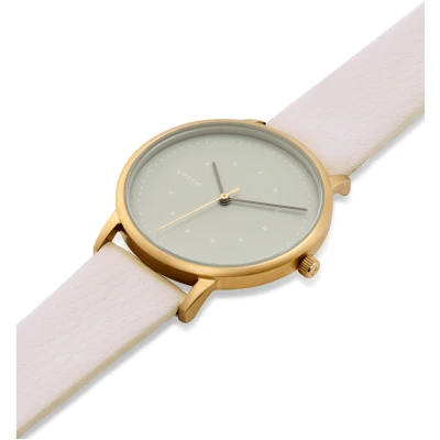 Votch Damen vegan Uhr Lyka Gold & Hellgrau Mit Grau