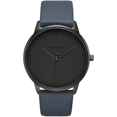 Votch Herren vegan Uhr Aalto Schwarz & Dunkelblau