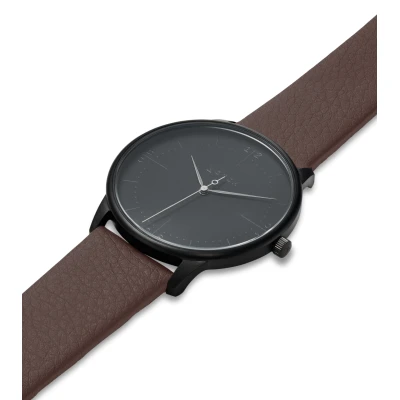 Votch Herren vegan Uhr Aalto Schwarz & Dunkelbraun