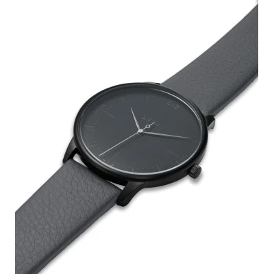 Votch Herren vegan Uhr Aalto Schwarz & Dunkelgrau