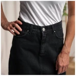 Vresh Clothing Vanessa - Jeans Rock aus Biobaumwolle