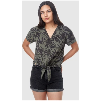 W Meander Tie Front Shirt