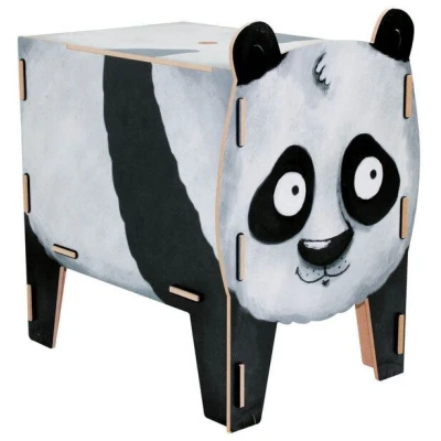 WERKHAUS Hocker Vierbeiner - Panda