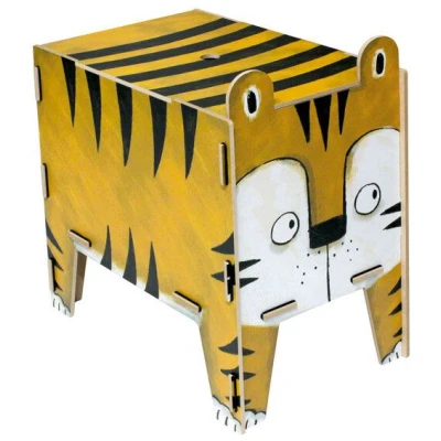 WERKHAUS Hocker Vierbeiner - Tiger