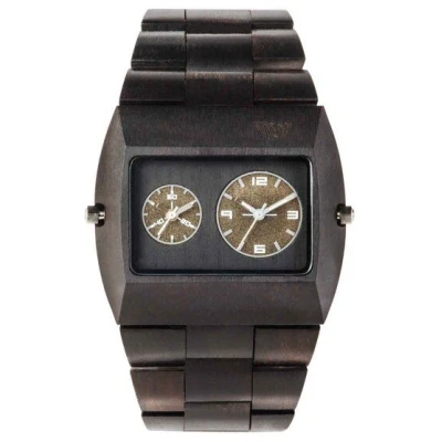 WEWOOD Holz-Armbanduhr JUPITER RS BLACK | 100% hautverträglich