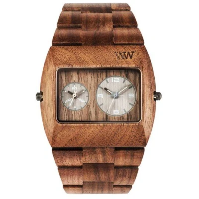WEWOOD Holz-Armbanduhr JUPITER RS NUT | 100% hautverträglich