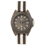WEWOOD Holz-Armbanduhr PHOENIX 38 WENGE GREY | 100% hautverträglich