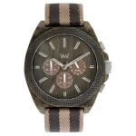 WEWOOD Holz-Armbanduhr PHOENIX CHRONO WENGE EARTH | 100% hautverträglich