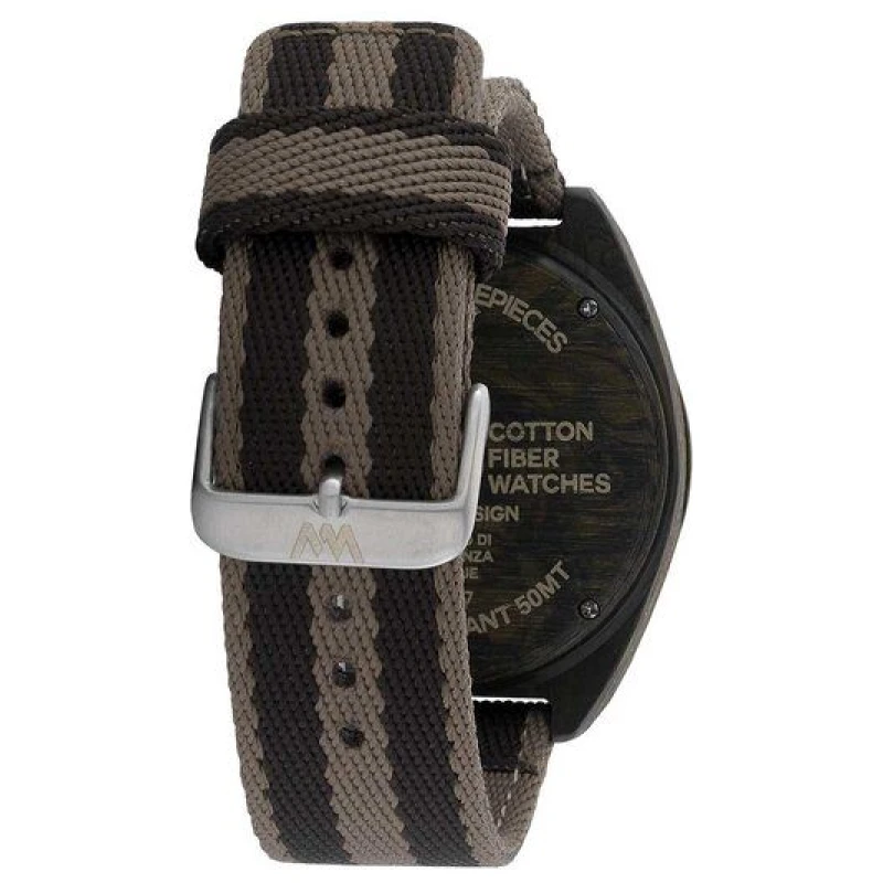 WEWOOD Holz-Armbanduhr PHOENIX CHRONO WENGE EARTH | 100% hautverträglich