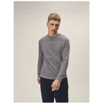 WOTE Longsleeve Streifen aus Bio-Baumwolle Mix