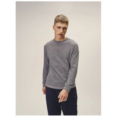 WOTE Longsleeve Streifen aus Bio-Baumwolle Mix