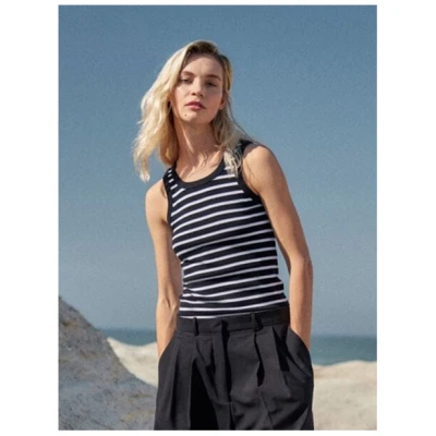 WOTE Tanktop new shape Streifen aus Organic Cotton