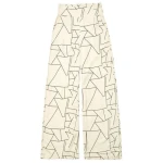 WiDDA berlin Marlenehose LORNA Lines in Beige ECOVERO®