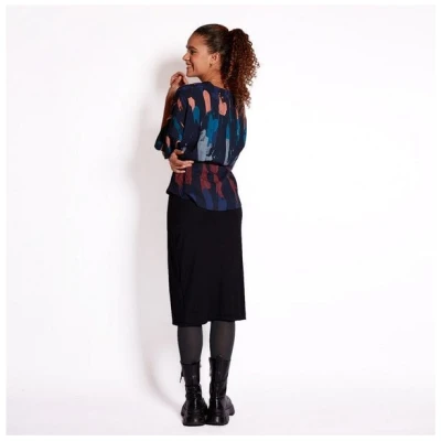 WiDDA berlin Midirock BASIC aus TENCEL® Modal in Schwarz