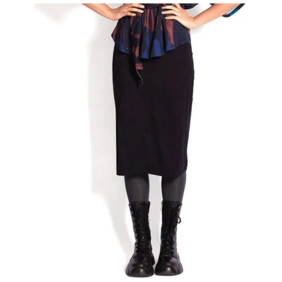 WiDDA berlin Midirock BASIC aus TENCEL® Modal in Schwarz